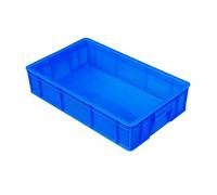 Scatola di Plastica Impilabile Spessore Maggiorato per Magazzino,