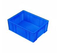 Scatola di Plastica Impilabile Spessore Maggiorato per Magazzino,