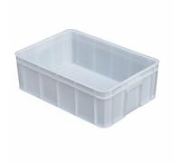 Scatola di Plastica Impilabile Spessore Maggiorato per Magazzino,