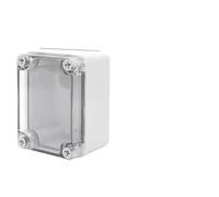 Scatola di plastica trasparente impermeabile for esterni Scatola di plastica for progetti elettronici Scatola elettrica for strumenti Scatola di giunzione IP68(110-80-70)