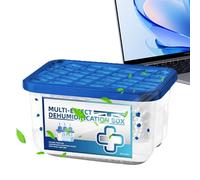 Scatola Di Polvere D'aria - Collettore Di Polvere ABS 12,35 Oz | Purificatori D'aria Portatile Multifunzionale E | Deumidificatore Automatico Per Auto, Camere, Ufficio, Armadi