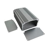 Scatola di progetto in alluminio, (XD-81) Scatola di progetto elettrico in alluminio per strumenti elettrici custodia fai da te per tenere il circuito stampato., 43x78x140mm