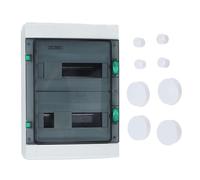 Scatola di protezione di distribuzione Guida DIN impermeabile Custodia elettrica IP65 Design trasparente con copertura ribaltabile per comunicazioni elettriche interne ed esterne