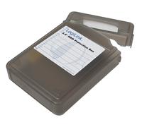 Scatola di Protezione per 1 HDD 3,5'' Nero Trasparente
