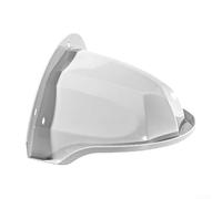 Scatola di protezione resistente per telecamera esterna, resistente alle intemperie, protezione solare per telecamere di sicurezza a cupola, colore bianco, 29 x 20,5 cm (bianco)