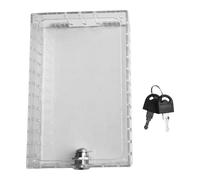 Scatola di protezione termostato resistente con 2 tasti coperchio di bloccaggio