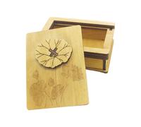 Scatola di puzzle fatta a mano in legno, rompicapo, porta soldi misteriosi