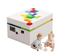 Scatola Di Puzzle Segreto - Scatola Di Puzzle Del Cervello, Rainbow 3 D Puzzle Lock Box | Mind Puzzle E Giocattoli Puzzle, Fan Di Puzzle Box Teaser Cerebrale Complesso, Costruire Per Adolesce