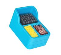 Scatola di raccolta 3 in 1 per punte di saldatura per saldatura, organizer per saldatura per tecnici e progetti artigianali, scatola di immagazzinaggio per scarti di saldatura