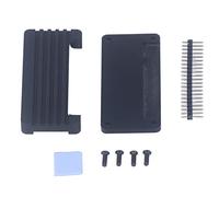 Scatola di raffreddamento in lega di alluminio, alloggiamento inferiore in acrilico, alloggiamento di raffreddamento passivo per (perni diritti)