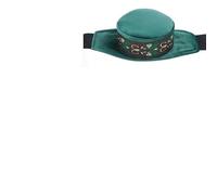 Scatola di rame e ottone Borsa for moxibustione senza fumo Bruciatore di medicinali Terapia Moxa Massaggio caldo dei punti di agopuntura del corpo Meridiano(Wine red)
