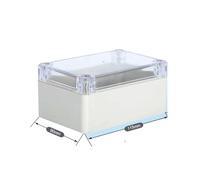 Scatola di recinzione impermeabile trasparente in plastica IP67 for progetti elettronici esterni Custodia di giunzione for strumenti elettrici(115-90-55)