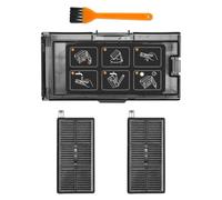 Scatola di ricambio compatibile con Dreame Aqua10 Ultra Roller, Aqua10 Ultra Track, Matrix10 Ultra, accessori per robot aspirapolvere, pezzi di ricambio per bidone della polvere, 1 scatola di raccolta