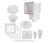 Scatola di ricambio per skimmer fuori terra progettata per modelli SP1091LX che supportano attività di installazione e filtrazione attraverso la parete