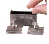 Scatola di ripiaggio dei denti animali realizzato in lega di metallo il primo dente, scatola del ricordo del bambino | Elegante compleanno di compleanno, ragazza durevole in d'infanzia,