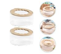 Scatola di sabbia di criceto hamster hideout criceto vaschetta da bagno ghinea