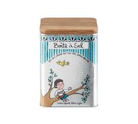 Scatola di sale coperchio legno modello Nella mia vita - Dietro la porta (DLP)