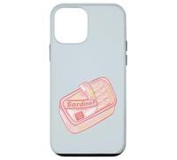 Scatola di sardine in colori pastello pop art Custodia per iPhone 12 mini