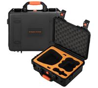 Scatola di sicurezza di grande capacità, adatta per DJI NEO, custodia protettiva per esterni, custodia da viaggio, borsa organizer per droni, custodia rigida impermeabile antiurto, Nero , Cassetta di