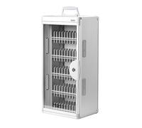 Scatola di Sicurezza per Cellulari con 24 Scomparti, Ideale per L'uso in otata di Maniglia Portatile e Facile da Installare, Adatta per Uffici, Palestre e Fabbriche(Gray,X-Large)