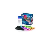 Philips Smart Lighting HDMI Sync Box, Striscia LED RGBIC per TV 75-85" | Luce dietro TV, Dimmerabile, Sincronizzazione con film e musica, HDMI 2.0 4K a 60 Hz, Smart Home, Compatibile con WiZ