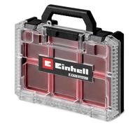 Scatola di smistamento Einhell Original E-Case Half Size (compatibile con E-Case standard con Half Size, Half Size E-Case e piastra E-Case, fino a 12,5 kg, incluse 4 scatole di smistamento)