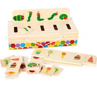 Scatola di smistamento in legno Caterpillar - giocattolo didattico