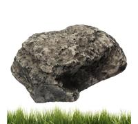 Scatola di stoccaggio a chiave falsa esterna, simula una custodia in pietra, decorazione più hider solido supporto inpietra a chiave da stoccata di pietra cassa dipietra per il giardino del giardino