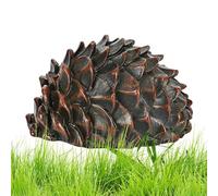 Scatola di stoccaggio a chiave falsa esterna, simula una custodia in pietra, decorazione più hider solido supporto inpietra a chiave da stoccata di pietra cassa dipietra per il giardino del giardino