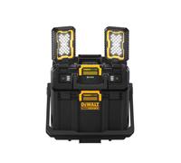 DeWALT ToughSystem DWST08061-1 - Cassetta degli attrezzi con illuminazione a LED, 4000 lumen, capacità 14 litri