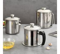 Scatola Di Stoccaggio Dell'olio Contenitore Esausto Bottiglia Da Cucina