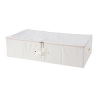 Scatola di stoccaggio di Abiti da Sposa Scatola di conservazione da Sposa Scatola per la Cerniera a Prova di umidità con Manico per Armadio sotto Il Letto, 28x15.8x6.9