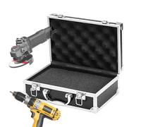 Scatola di stoccaggio in alluminio - Small Tool Tool Cax, organizzatore multiuso con forma quadrata, porta gioiello, contenitore per orologi, custodia per la conservazione cosmetica | Organizzatore de
