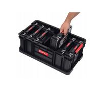 Scatola di stoccaggio - Qbrick - Two Box 200 - 6 Organizer Multi - Plastica - Nero