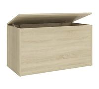 vidaXL Cassapanca Rovere Sonoma 84x42x46 cm in Legno Ingegnerizzato