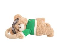 Scatola di tessuto per auto, supporto in tessuto in stile peluche per la decorazione 'automobile, organizzatore di stoccaggio 'automobile, organizzatore di asciugamani con motivo animale