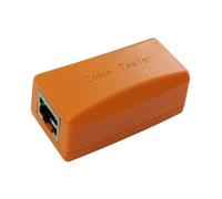 Scatola di Test per Cavi UTP Scatola di Test per Cavi di Rete per Telecamere CCTV Rileva il Punto di Guasto del Connettore del Cavo di Rete RJ45