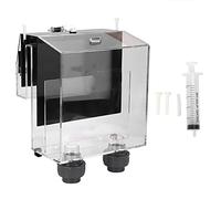 Scatola di troppopieno per vasca per acquario PolyGen con siringa Easy Start per installazioni da appendere, consente la circolazione continua dell'acqua, scatola di troppopieno