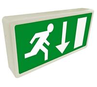 Scatola Di Uscita Di Emergenza A LED Lampade Mantenute - EXIT3MLED
