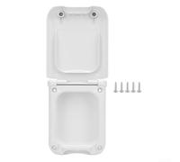 Scatola di uscita elettrica per camper e rimorchio con doppia chiusura a scatto sicura e chiusura adsorbibile, design resistente ai raggi UV e resistente all'acqua