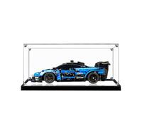 Scatola Di Visualizzazione Acrilica Compatibile con 42123 Modello in mattoncini per auto sportiva da corsa GTR,Vetrina Modello Collectibles Antipolvere (Solo Vetrina Teca,Senza Modello) B,2MM