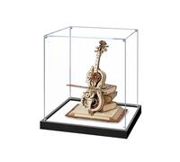 Scatola Di Visualizzazione Acrilica Compatibile con Carillon per Violoncello Modello,Vetrina Modello Collectibles Antipolvere (Solo Vetrina Teca, Senza Modello) B,2MM