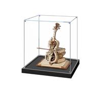 Scatola Di Visualizzazione Acrilica Compatibile con Carillon per Violoncello Modello,Vetrina Modello Collectibles Antipolvere (Solo Vetrina Teca, Senza Modello) C,3MM