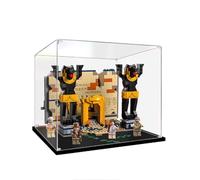 Scatola di visualizzazione in acrilico trasparente antipolvere, compatibile con lego 77013 Escape from the Ancient Tomb, scatola di visualizzazione, scatola di conservazione, vetrina (solo scatola di