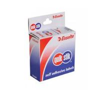 Scatola dispenser rettangolare per etichette autoadesive Esselte Quik Stik di qu