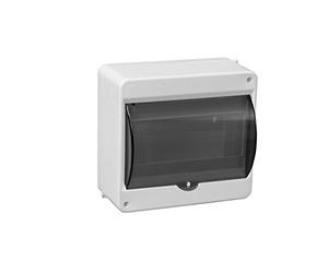 Scatola distributore da parete IP30, 1 fila, per max. 8 macchine automatiche