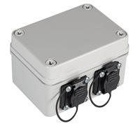 Scatola Distribuzione IP67 2xRJ45 Cat6A Keystone - OEM IWP-MD C6A-BOX2