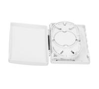 Scatola Divisore in Fibra a 4 Porte, Scatola di Distribuzione in Fibra Mini Divisore Ottico da Tavolo FTTH a 4 Cores, Per Flange SC FC LC