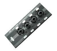 Scatola Divisore Per Cavi A 4 | X Monitor Proiettore Laptop Tablet Smartphone Sala Conferenze Home Theatre Viaggio, Portatile