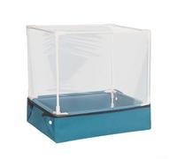Scatola ecologica per piantare funghi con capanno pieghevole trasparente e copertura parasole, offre un utilizzo flessibile per la coltivazione delle piante (casa dei funghi)